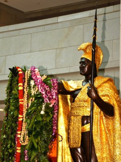 King Kamehameha in the U.S. Capitol